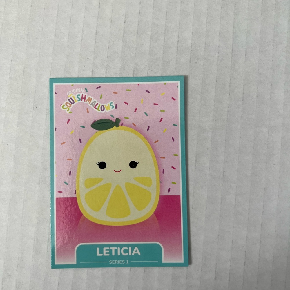 Squishmallow Trading Card Leticia